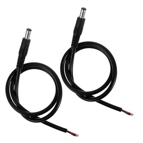 ULTECHNOVO 2Piezas Cable de Alimentación DC de Transmisión de Audio Estable Compatible con Dispositivos de Audio