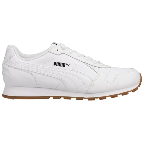 PUMA Mens St Runner Full Lace Up Sneakers Shoes Casual - White