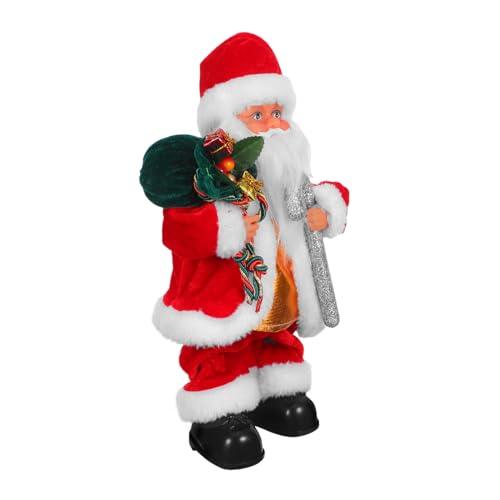 Poupée électrique Père Noël musicale Vaguelly pour amuser les enfants au pied du sapin