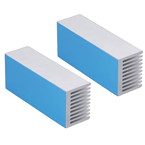 Disipadores de calor negros de 100x40x30mm Walfront para solucionar caídas de rendimiento en CPU