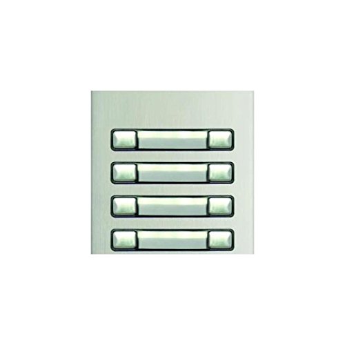 Module poussoir Golmar N3280/AL à 8 boutons pour platine interphone