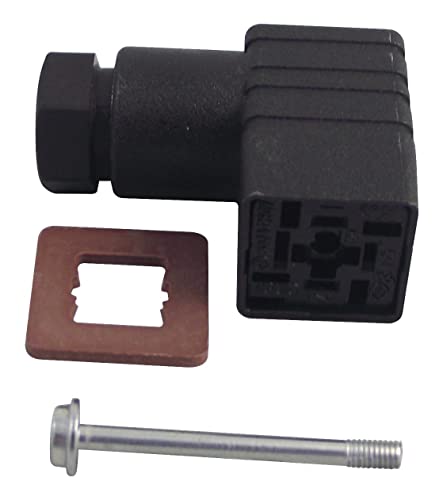 HIRSCHMANN PLUG, FREE, 3+E WAY | INDUSTRIAL RECTANGULAR POWER CONNECTORS, 1 X QTY - GDSN307.BLACK