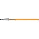 BIC Kugelschreiber Orange fine/ 20 Kulis in Schwarz – Strichstärke 0,35 mm - fein – Dokumentenecht