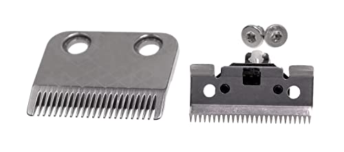 Lame compatible avec / pièce de rechange pour tondeuse à cheveux Babyliss 35009960 E996E Super-X Metal