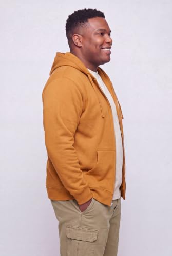 Image of KingSize Men's Big & Tall Fleece Zip-front Hoodie Jacket