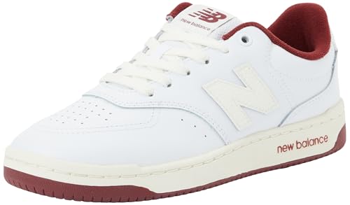 NEW BALANCE 80, Sneaker Hombre, Color Blanco, 43 EU