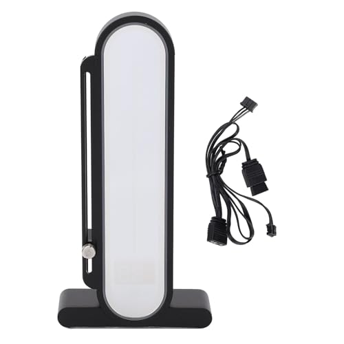 ZASCHMOY Ajustable Soporte GPU Iluminación RGB con Pantalla de Temperatura Conector de 3P 3 V | Sprotet Anti -sag y Base Magnética para Tarjetas Gráficas de PC - imagen 6