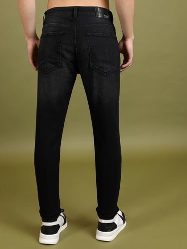 Image of Highlander Men's Slim Fit Jeans | Stylish Casual Wear for Everyday Comfort | Jeans for man