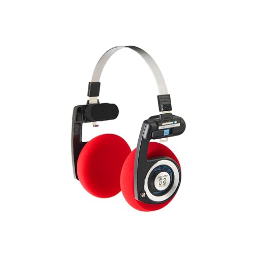 YAXI EARPADS for Koss PORTAPRO 2Pairs+Pouch ((Red+Blue)+Pouch) miniatura 5