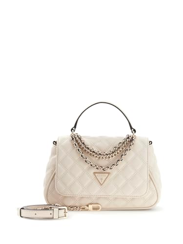 GUESS bolso bandolera Giully II acolchado: elegancia y versatilidad crema 2