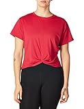 Champion Women's Sport Twist Tee, Red Persuasion, Small