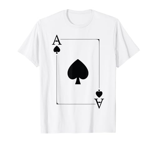 Ace of Spades | Modern Royalty Royal Flush Group Costume T-Shirt