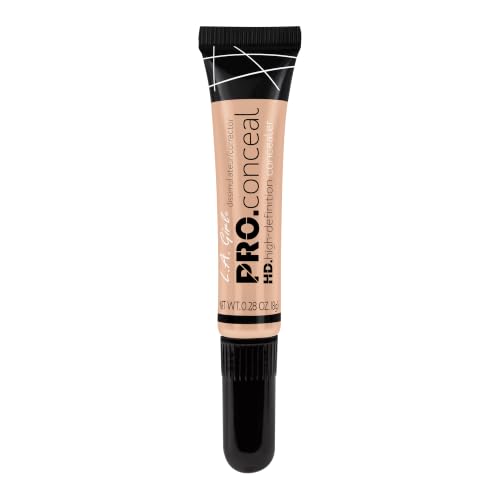 Image of L.A. Girl HD Pro Conceal Multipurpose Concealer, Porcelain, 8g | Full Coverage for Dark Circles, Contouring & Dark Spots| Long-Lasting & Blendable Makeup for Indian Skin Tone