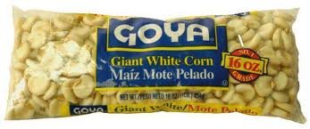 Goya Maiz Mote Pelado (3 paquetes, 14 onzas cada uno)