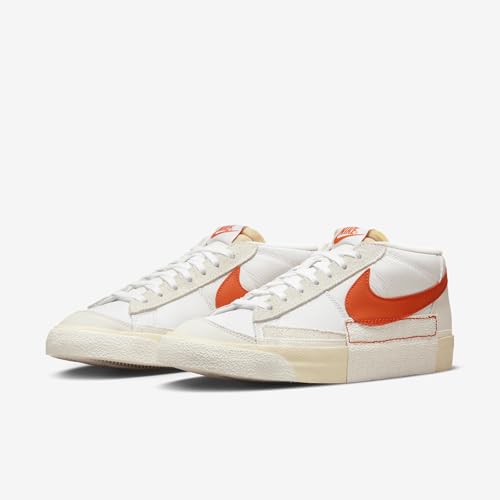 Nike Blazer Low Pro Club Men's Shoes (FJ3694-101, White/Beach/Summit White/Cosmic Clay) Size 11.5