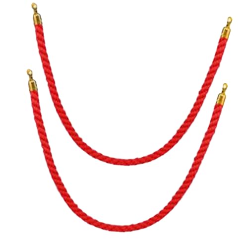 Corde de guidage rouge pour sublimer l'entrée d'un restaurant ou musée