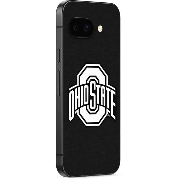 Skinit Decal Phone Skin Compatible with Google Pixel 9a - Officially Licensed Ohio State University OSU Black Design