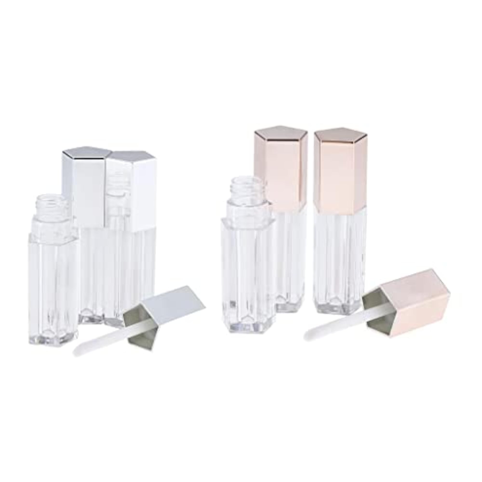 6x 5ml Empty Lip Gloss Tube Lip Balm Oil Bottle Set