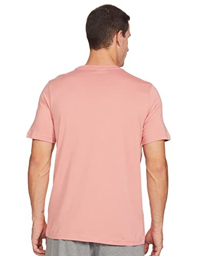 Image of Puma Men's Solid Regular T-Shirt (53008924 Rosette 3XL)