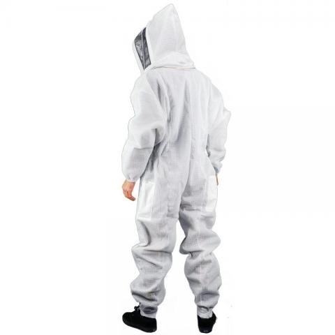 Eco-keeper Premium Beekeeping Vented Bee Suit with Bee Veil - (Bee Suit) - 2X Large