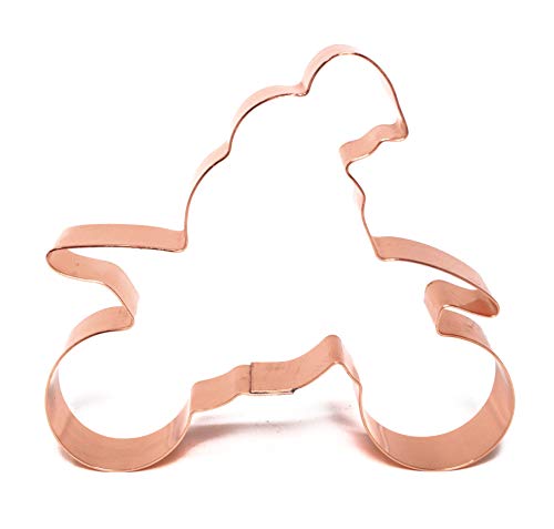 Dirt Bike Racer - Copper Cookie Cutter #TOP2
