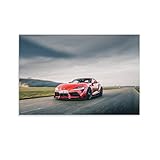  Poster JDM pour voiture de course Gr Supra Ac Schnitzer Voiture de course Hyper Car Poster décoratif sur toile Poster mural et image d\'art Impression moderne Famille Chambre 30 x 45 cm