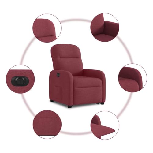 Fauteuil inclinable électrique motorisé pour relaxation profonde