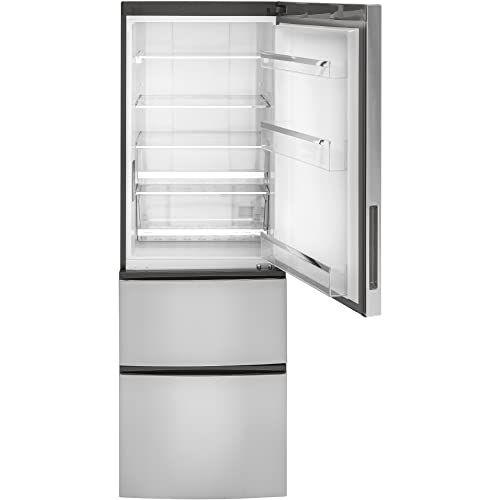 GE APPLIANCES GLE12HSPSS BOTTOM FREEZER FREESTANDING REFRIGERATOR