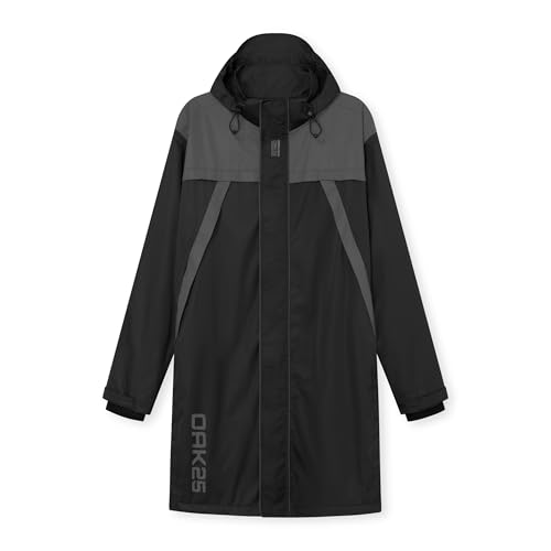 Impermeable con forro polar OAK25 contra lluvia intensa y viento frío 5