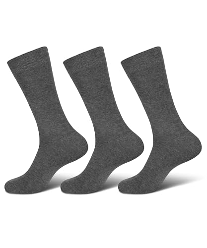 Elina fashion Pairs Mens Dress Socks Men Pack Of 3 Low Cut Comfort Cushion Casual Socks