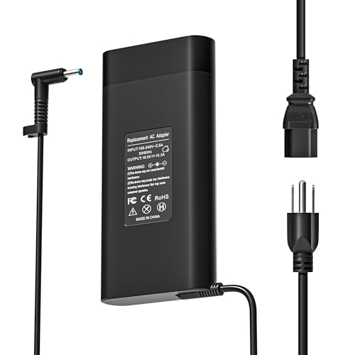 200W 150W Laptop Charger Compatible with HP Victus 15 16 OMEN 15 16 17 Pavilion Gaming 15 17 ZBook Fury Create Studio 17 15 G9 G10 G8 G7 AC Adapter Power Supply Cord TPN-DA10 L00818-850