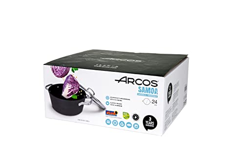 Miniatura 5 de Arcos Cacerola Antiadherente Aluminio Forjado 28 cm