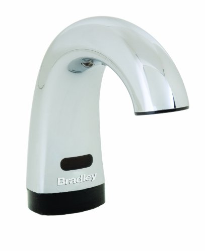 Bradley 6315-000000 Lavatory Mounted Sensored Soap Dispenser, 27 oz. Capacity, 5-1/2