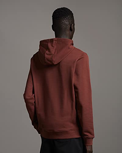 Sweat à capuche Lyle & Scott homme rouille L pull mode décontractée automne - 2