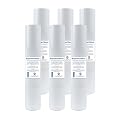 Superior Filters 5 micron 20"X4.5" whole house water filter replacement cartridge Compatible with All Whole House Water Filter Systems. 6 Pack