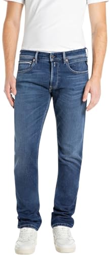 Jeans Replay Ma972 homme coupe moderne ajustée pour morphologie standard
