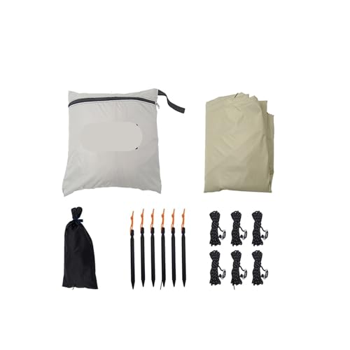 �u���b�N�R�[�e�B���O���ꂽ�h���^�[�v�A�A�E�g�h�A�L�����v�T���V�F���^�[�r�[�`�L���m�s�[3x3 3x4 3x5(Kit B (6pegs 6ropes),3*5M)