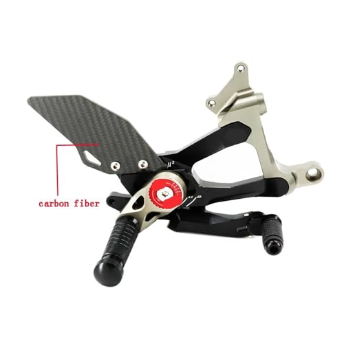 Repose pieds moto Panigale V4S grip maximal et commandes carbone - 5