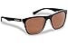 Flying FishermanFlying Fisherman Fowey Polarized Sunglasses, Crystal-Matte Black Frames, Copper Lenses,