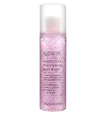Sanctuary Spa Body Wash White Lily And Damask Rose 250Ml