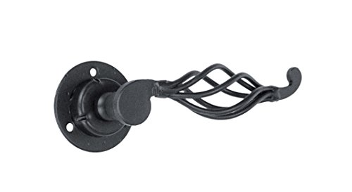 Imex El Zorro 73122 Lantern Handle 60 mm Plate, Black, placa de 60 mm