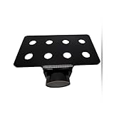 Tide Pool Aquatics Magnetic Coral Frag Rack, 8 Holes (Black)