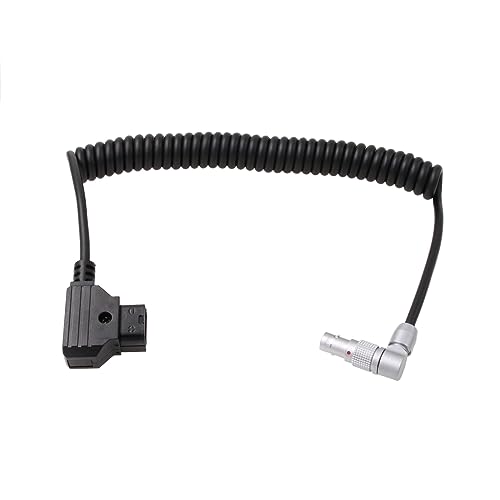 Cable 2 pines para Z CAM E2 ajustable contra desconexiones V-mount