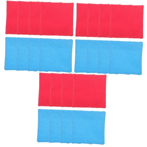VANZACK 3sets 8pcs Lightweight Bean Bags for Outdoor Games Tossing for Parties and Teamwork Activities for Skill Development and Fun Engagement 8pcs*3