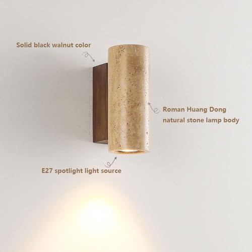 Luz de pared de mármol moderna para iluminar el tocador del baño y pasillos 6