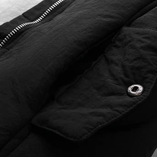 Veste avec fermeture eclair ample et confortable tendance