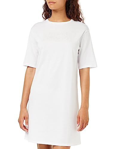 Armani Exchange Sustainable, Classic Fit Vestido Informal, Schwarz, XS para Mujer