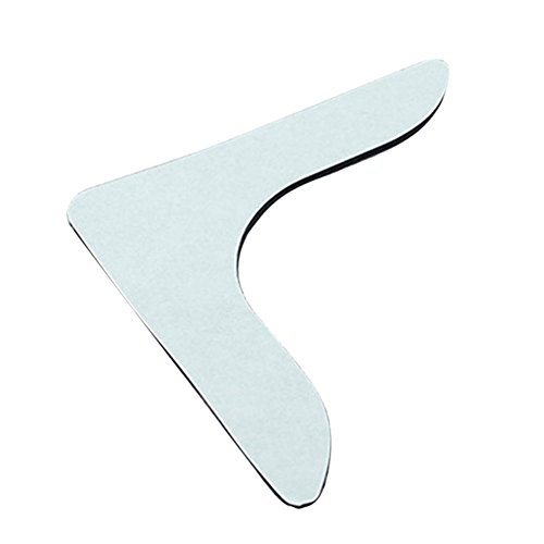 Dequate Tapete de garras em forma de U tapete anti-enrolador de riscos - mantém o seu tapete no lugar e torna os cantos planos tapete antiderrapante ideal para os seus tapetes