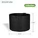 MELONFARM 5-Pack 15 Gallon Grow Bags Heavy Duty Thickened Non-Woven Plant Fabric Pots with Handles