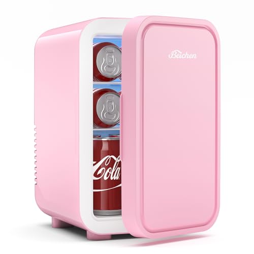 Mini Fridge,6 Liter / 8 Can Small Fridge for Bedroom, Car, Office & Dorm, AC100 - Detailed View